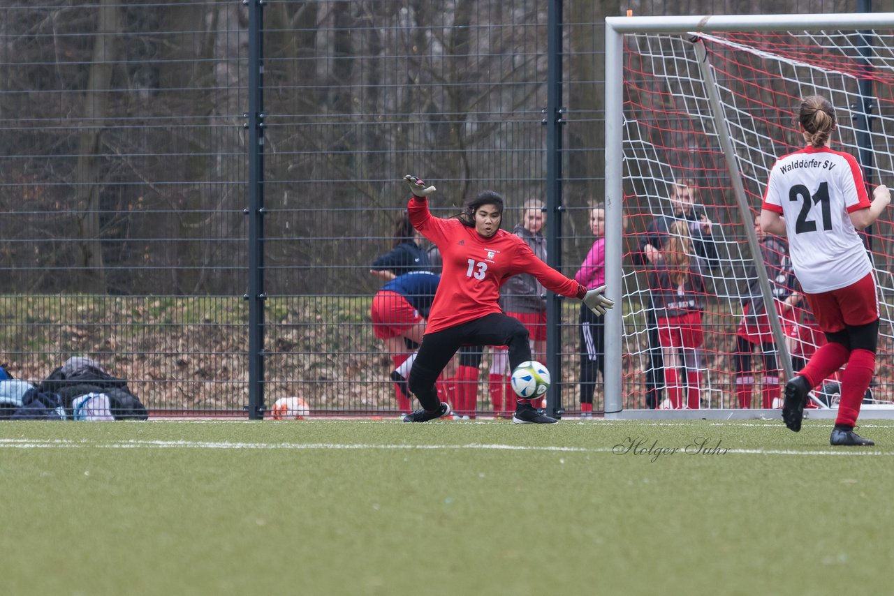 Bild 406 - B-Juniorinnen Walddoerfer - St.Pauli : Ergebnis: 4:1